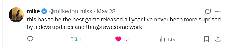 A player's written note about Civic Desk